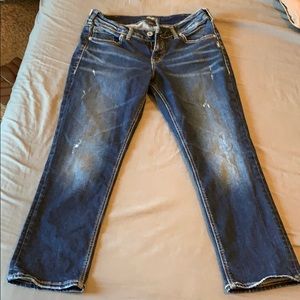 Silver Jeans Suki capris